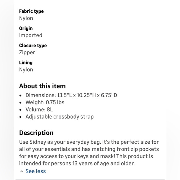 LIKE NEW, KIPLING SIDNEY KISSING FLORAL MESSENGER STYLE BAG - Picture 3 of 7